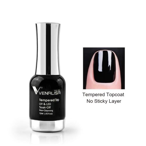 Venalisa Tempered Top Coat 12ml  Fixálásmentes 