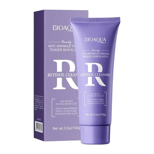 Bioaqua retinolos ránctalanító arclemosó 100 gr BQY18762
