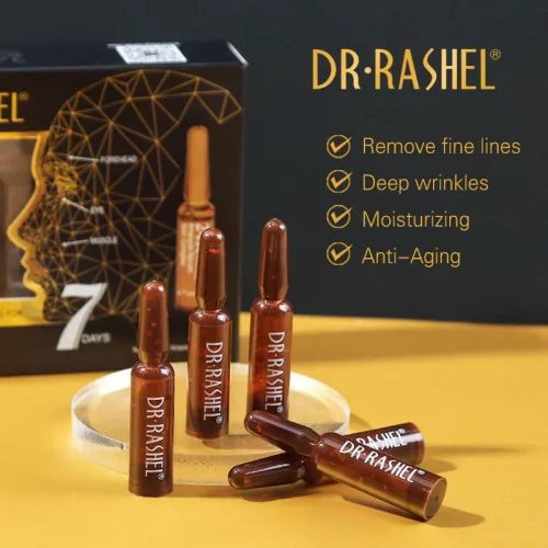Dr. Rashel 24K Gold arcápoló szérum ampullák (2 ml x 7 db) DRL-1460