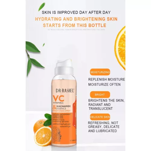 Dr. Rashel VC C-vitamin és Niacinamide Essence fehérítő Spray 160 ml DRL-1487