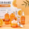 Dr. Rashel C-vitamin 5 db-os öregedésgátló termékből álló készlet C-vitaminnal, hialuronsavval és niacinamiddal a ragyogásért DRL-1557