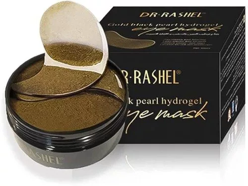 Dr. Rashel fekete gyöngy és arany kivonatot tartalmazó szemmaszk (30 pár) 80 gr DRL-1735