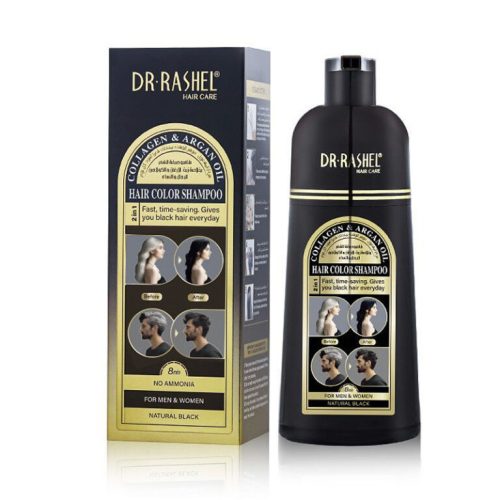 Dr. Rashel hajszínező sampon (fekete) 400 ml DRL-1751
