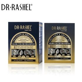   Dr. Rashel hajszínező sampon fekete (25 ml x 10 darab) DRL-1754