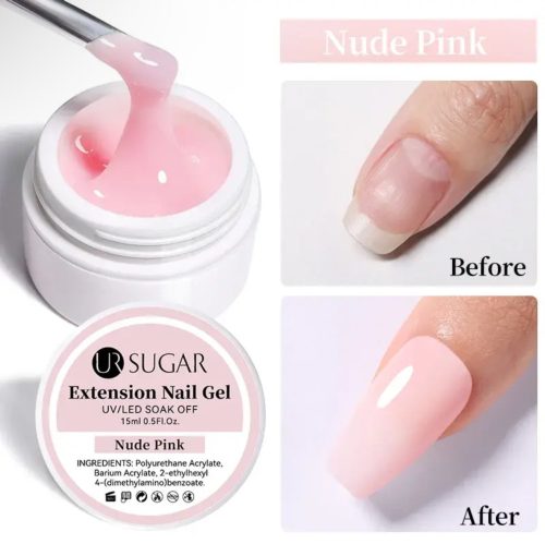 Ur Sugar  építő zselé Light pink  15ml