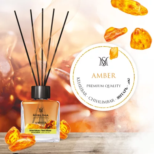 Mislina pálcikás lakásillatosító 110 ml (amber) /borostyán illat