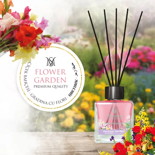 Mislina pálcikás lakásillatosító 110 ml (flower garden) / virágoskert illat