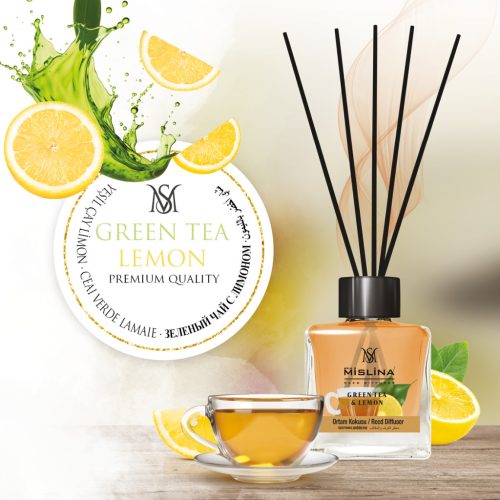 Mislina pálcikás lakásillatosító 110 ml (green tea & lemon) /zöld tea és citrom illat