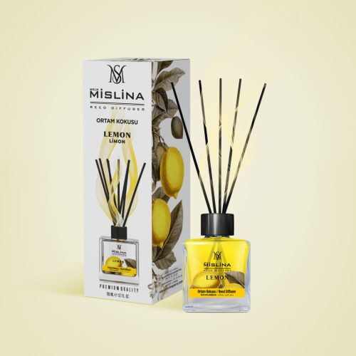 Mislina pálcikás lakásillatosító  110 ml (lemon) /citrom  illat