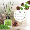 Mislina pálcikás lakásillatosító 110 ml (mint&pine) / friss mentol és erdei fenyő illat