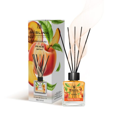 Mislina pálcikás lakásillatosító 110 ml (peach) / őszibarack illat
