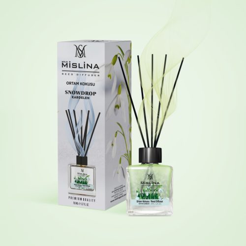 Mislina pálcikás lakásillatosító  110 ml (snow drop) /hóesés illat