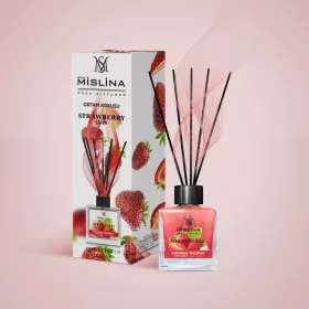   Mislina pálcikás lakásillatosító  110 ml (strawberry) /eper illat