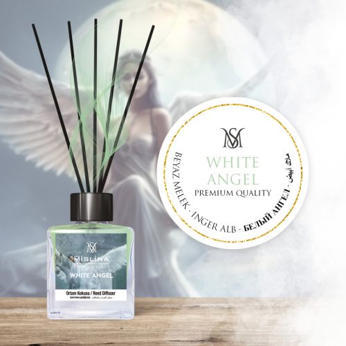 Mislina pálcikás lakásillatosító 110 ml (white angel) / púderes és virágos illat