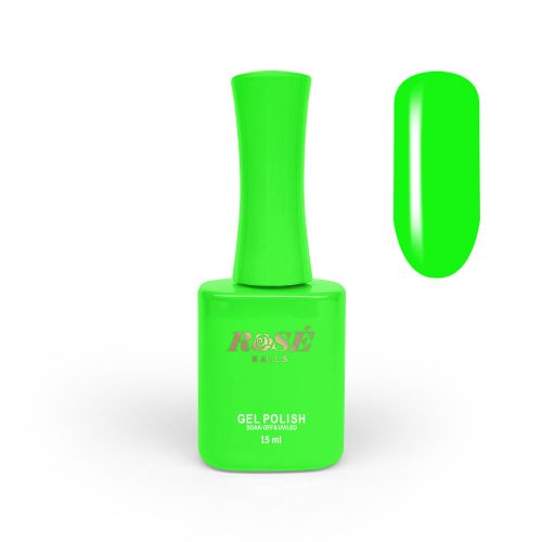 RoseNails Gél lakk 39 Neon Zöld