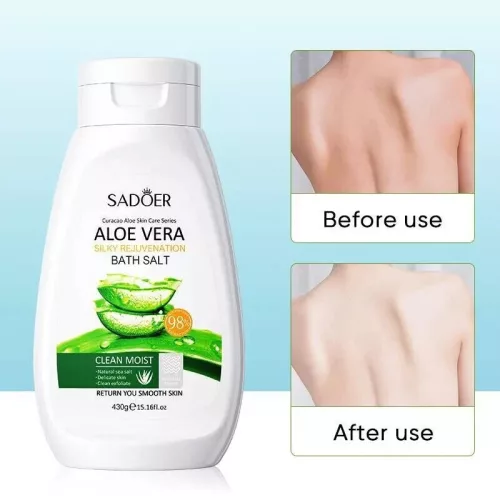 Sadoer aloe verás fürdősó 430 gr SD29605