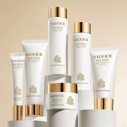 Sadoer fehér szarvasgomás arcápoló szett SD41562