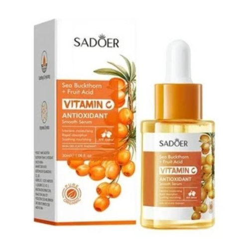 Sadoer C-vitaminos arcápoló szérum homoktövis kivonattal és gyümölcssavval 30 ml SD49735