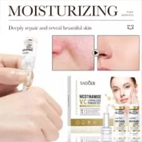 Sadoer nikotinamidos arcápoló szett fagyasztva szárított porral (6 x 50 mg) és oldószerrel (6 x 3 ml) SD49772