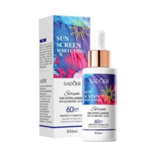 Sadoer hialuronsavas és  nikotinamidos fényvédő szérum SPF60+  50 ml SD50042