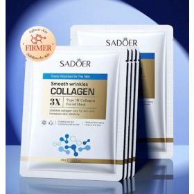 Sadoer 3x kollagénes fátyolmaszk 30 ml SD50526