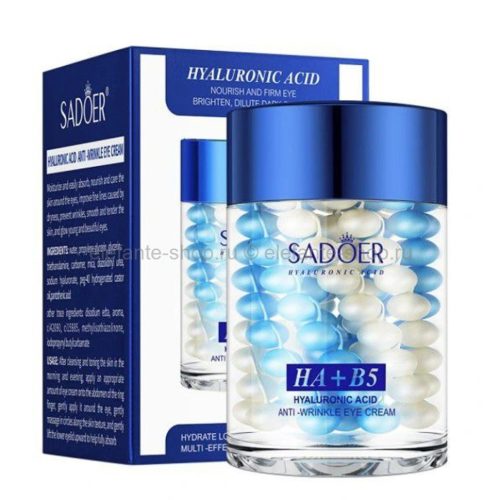 Sadoer hyaluronsavas ránctalanító szemkörnyékápoló krém 60gr SD51759
