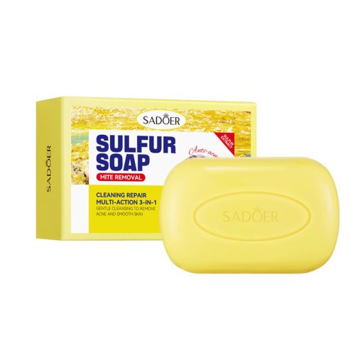Sadoer kénes szappan pattanások ellen 125 gr. SD72232