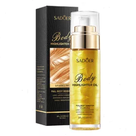   Sadoer highlighter oil (csillámos testápoló olaj) 85 ml /Gold/ SD81325