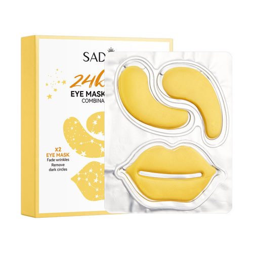Sadoer 24K Gold szem- és szájmaszk SD92911 (2x5 pár)