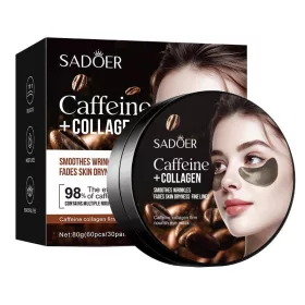   Sadoer koffein+kollagénes szemmaszk (60 db/30 pár) 80 gr SD99198