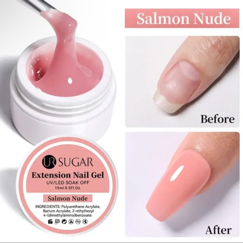 Ur Sugar  építő zselé salmon nude  15ml