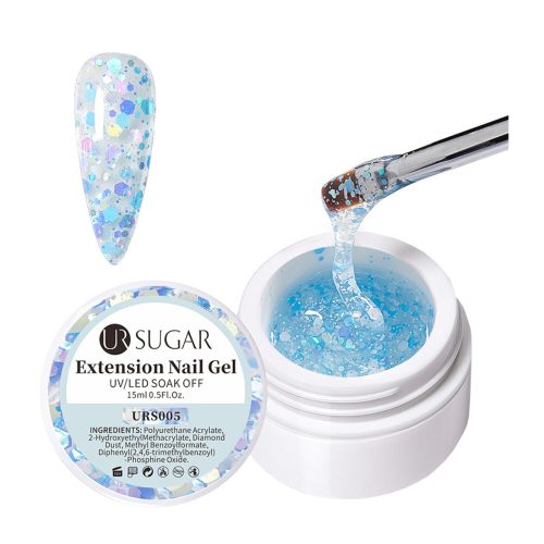 Ur Sugar  építő zselé  Glitteres URS005