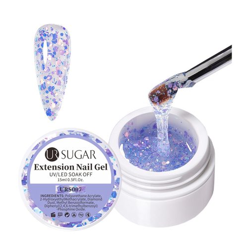 Ur Sugar  építő zselé  Glitteres URS007