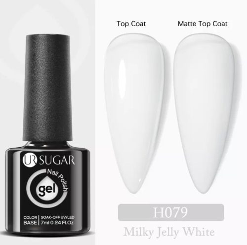 Ur Sugar Gél lakk milk Jelly white  urh079