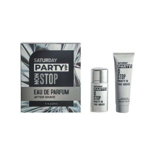 V.V. Love szett (parfüm 30 ml + after shave 50 ml) Saturday party VL3801-1 (férfi illat)