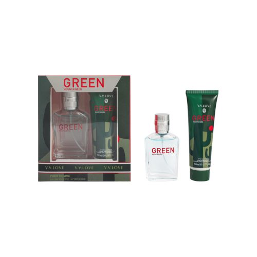 V.V. Love szett (parfüm 30 ml + after shave 50 ml) Green mountaineer VL3801-8 (férfi illat)
