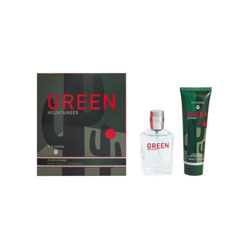 V.V. Love szett (parfüm 30 ml + after shave 50 ml) Green mountaineer VL3801-8 (férfi illat)