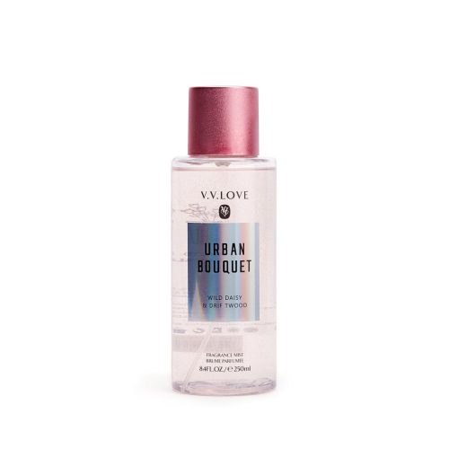 V.V. Love testpermet 250 ml (Urban bouquet) VL9055-18 /női illat/ csillámos