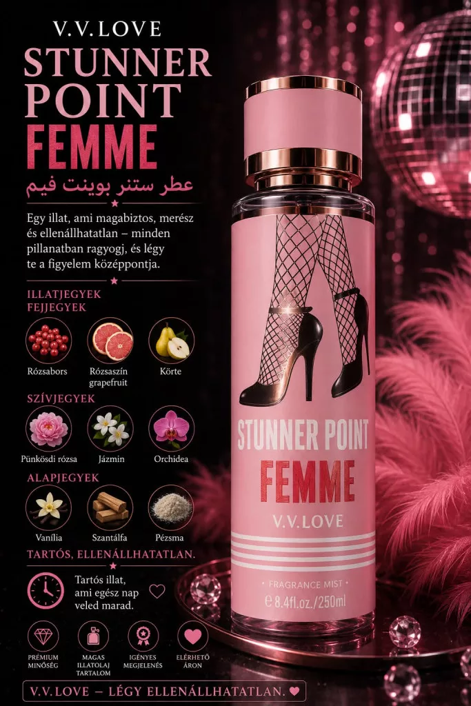 Edit Point Femme V.V. Love testpermet Stunner Point femme 250 ml VL9056-344
