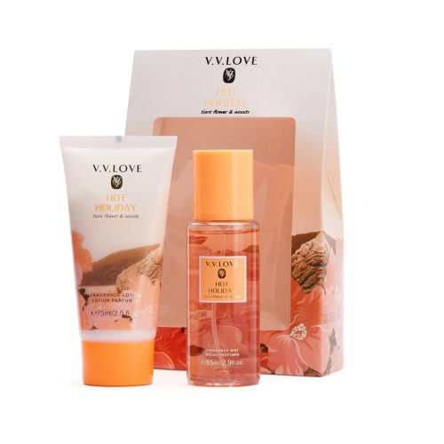 V.V. Love Szett (Testpermet 85 ml + Testápoló 75 ml) Hot holiday VL9059-30