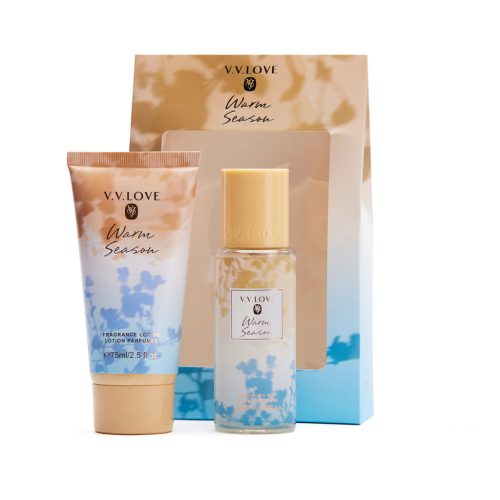 V.V. Love szett (Testpermet 85 ml + Testápoló 75 ml) Warm Season VL9059-31