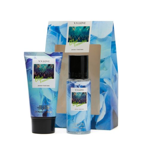 V.V. Love szett (Testpermet 85 ml + testápoló 75 ml) Blue Enchantress VL9059-9