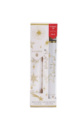 V.V. Love Szett (Tollparfüm 35 ml + testápoló 35 ml) Blonde Joy VL9065-20