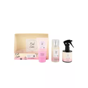   V.V. Love szett (Testápoló 75 ml + testpermet 90 ml + hajparfüm 100 mL) Pink cutie VL911-12