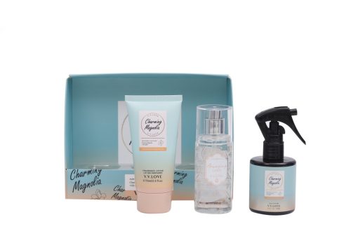 V.V. Love szett (Testápoló 75 ml + testpermet 90 ml + hajparfüm 100 ml) Charming Magnolia VL911-9