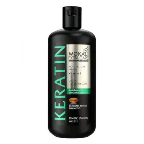 Wokali keratinos sampon zsírosodás és korpásodás ellen 550 ml WKL-332